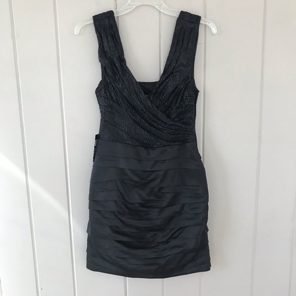 Express Black Sequin Mini Dress, size 4 - Picture 7 of 13